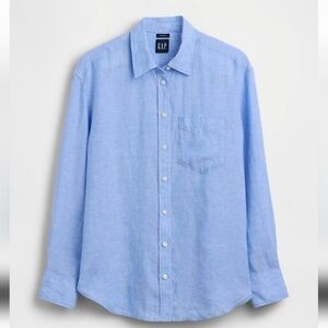 GAP 100% Linen Oversized Shirt
